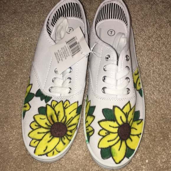 sunflower canvas shoes